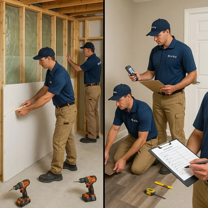Repairs and Reconstruction process in Harrisville, WV