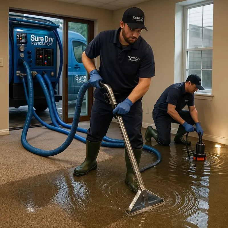 Water Extraction and Removal process in Harrisville, WV